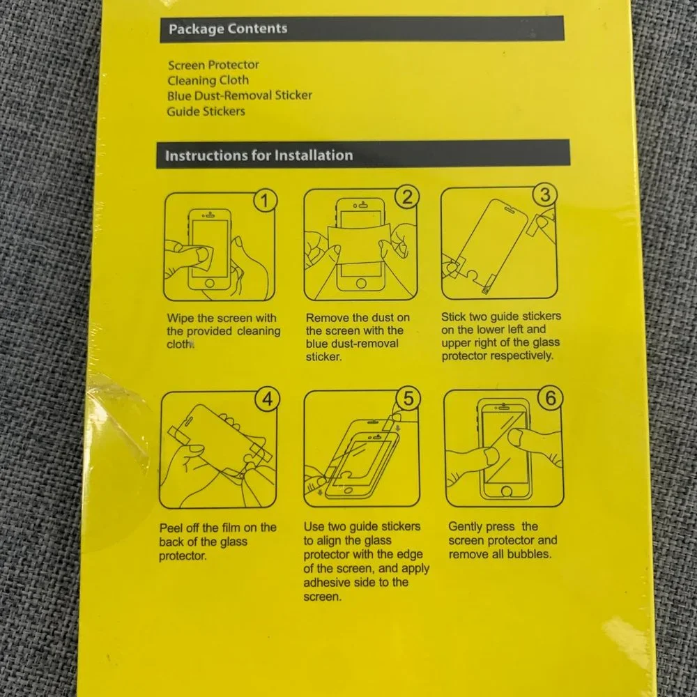 New! JETech Tempered Glass Screen Protector‎ Tailor Made for Smartphone